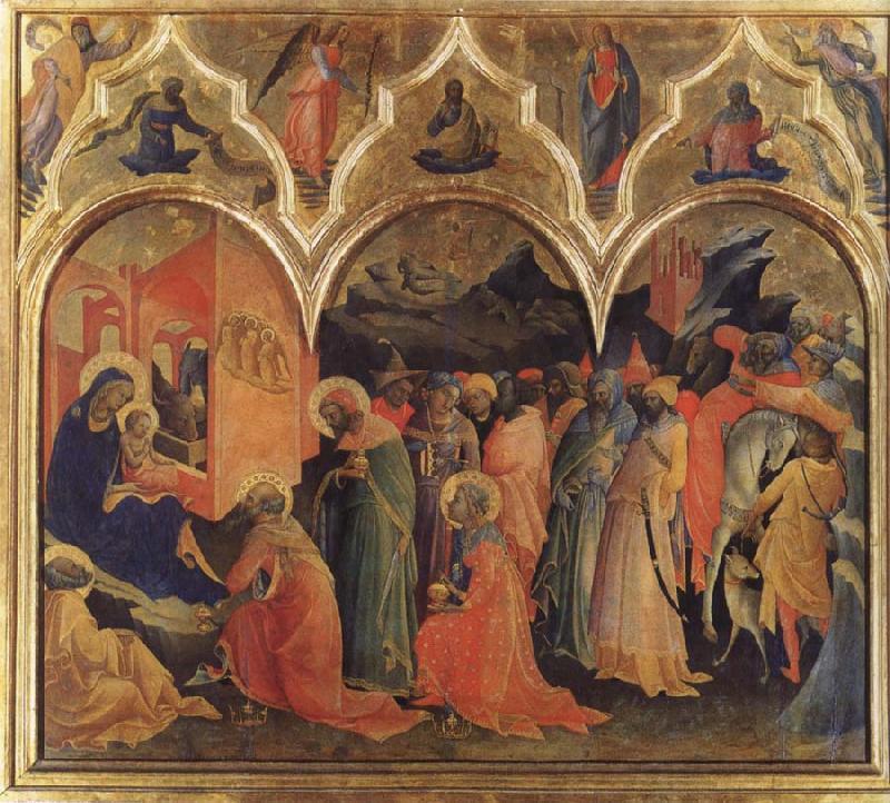 Lorenzo Monaco Adoration of the Magi oil painting picture
